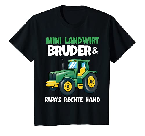 Kinder Mini Landwirt Bruder Traktoren Jungs Lustiges Bruder Traktor T-Shirt