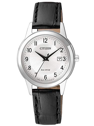 Citizen Damen Analog Quarz Uhr mit Leder Armband FE1081-08A