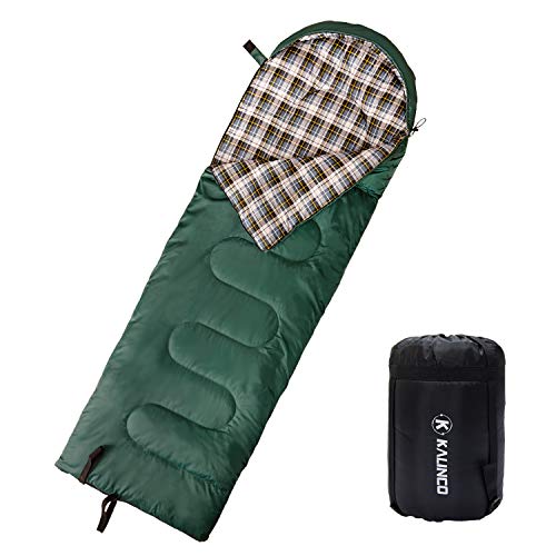 Schlafsack Wasserdichter Leichter Deckenschlafsack (Grün 1.8KG)