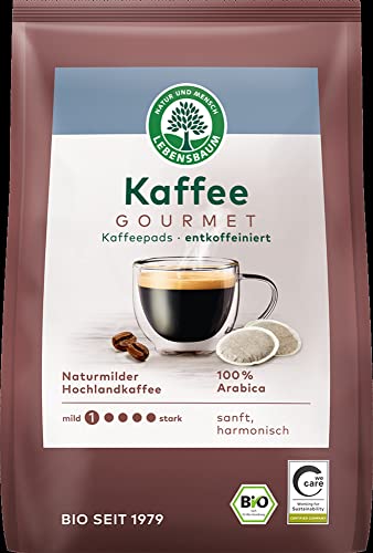 Lebensbaum Bio Kaffee Gourmet, entkoffeiniert (6 x 126 gr)