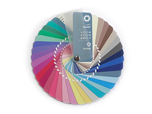 Farbpass ALS Farbfächer für Farbtyp Sommer mit 35 Farben