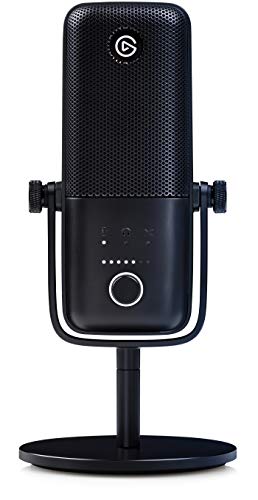 Elgato Wave:3 - Professionelles USB-Kondensatormikrofon für Streaming, Podcasts, Gaming und Homeoffice, gratis Mixing-Software, Soundeffekt-Plugins, Anti-Verzerrung, Plug & Play, für Mac/PC