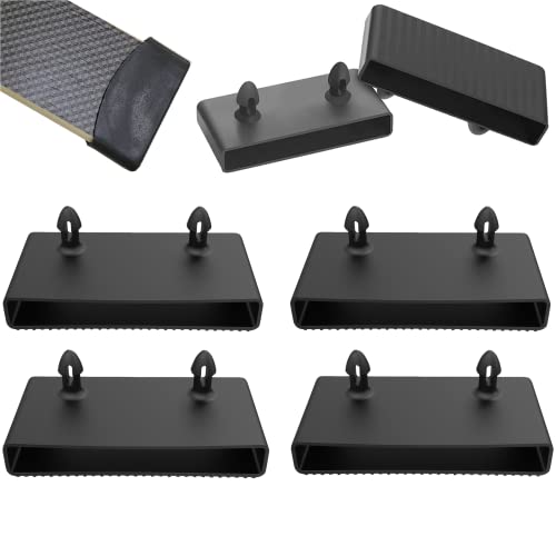 6 Stück Kunststoff-Lamellenhalter/-Kappen für Ersatz-Lamellenhalter/-kappen, für Einzel- und Doppelbetten (63 mm) (6 Stück)