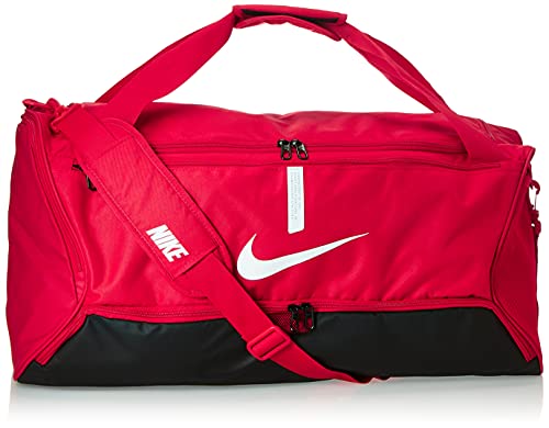 Nike CU8090-657 DUFFEL (MEDIUM) ACADEMY TEAM Gym Bag Unisex RED/BLACK Uni