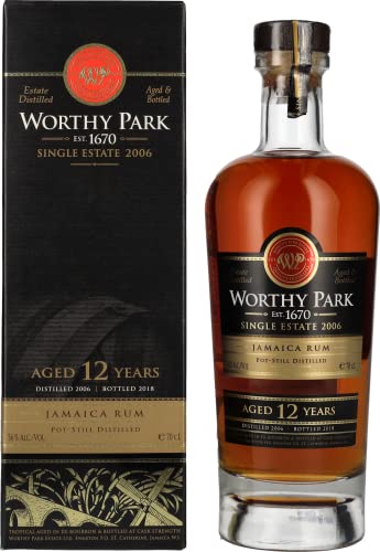 Worthy Park 12 Years Old Single Estate Jamaica Rum 2006 56% Vol. 0,7l in Geschenkbox