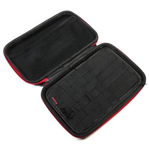 Coil Master KBag Mini, kleinere Tasche für E-Zigarette, E-Liquid & Zubehör, schwarz-rot