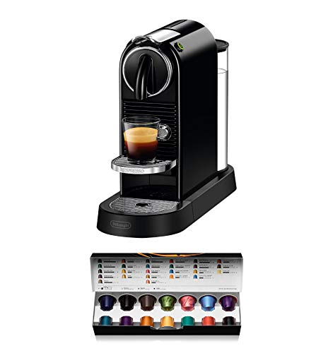 De'Longhi Nespresso Citiz EN167.B Espressomaschine Schwarz mit Hochdruckpumpe