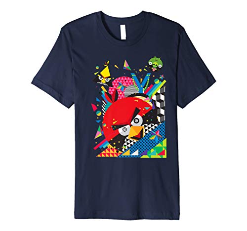 Angry Birds Pop Geometric Art offizielles Merchandise T-Shirt