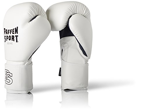 Paffen Sport FIT Boxhandschuhe für das Training; weiß; 10 UZ