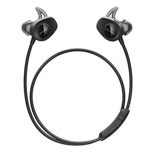 Bose SoundSport, kabellose Sport-Earbuds, (schweißresistente Bluetooth-Kopfhörer zum Joggen), Schwarz