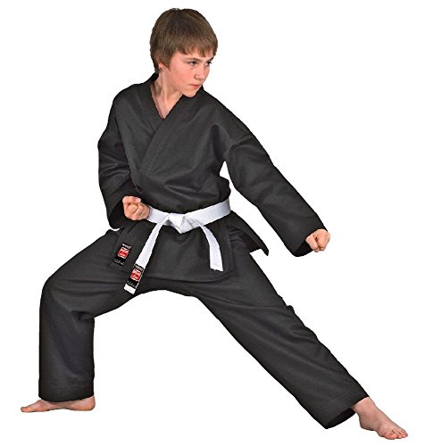DanRho Dojo-Line Karate-Gi schwarz 150