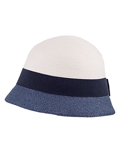 Capo Damen Windsor HAT Sonnenhut, Beige (Marine 18), Medium (Herstellergröße: 58)
