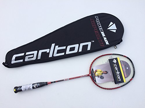 Carlton Badmintonschläger Powerblade Superlite-Red Edition, Schwarz/Rot, One Size