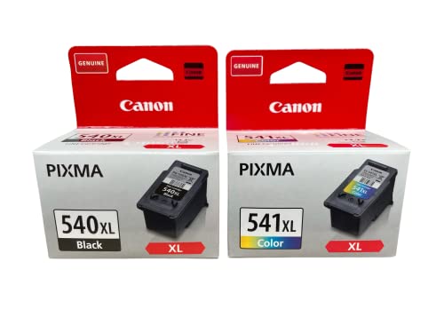 Canon PG-540XL/CL-541 XL Druckertinte - hohe Reichweite + Fotopapier Value Pack Schwarz/ C/M/Y für PIXMA Tintenstrahldrucker ORIGINAL
