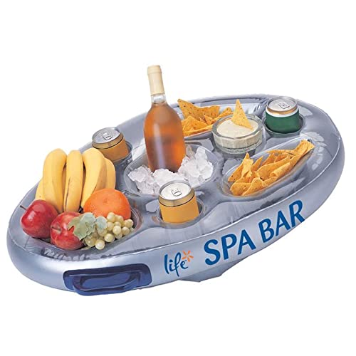 Perfect Pools Spa Bar Aufblasbare Whirlpool Tisch für Getränke und Snacks - Perfekt für Pool Parties