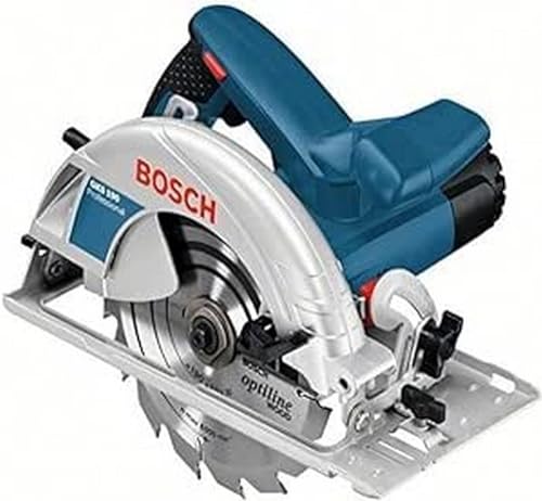 Bosch Professional Handkreissäge GKS 190 (Leistung 1400 Watt, Kreissägeblatt: 190 mm, Schnitttiefe: 70 mm, in Karton)