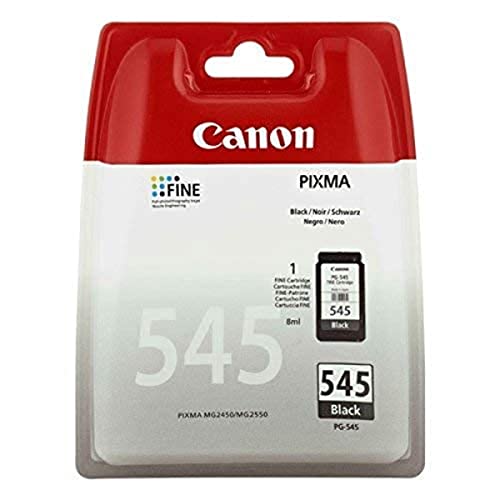Canon PG-545 Druckertinte Schwarz - 8 ml für PIXMA Tintenstrahldrucker ORIGINAL