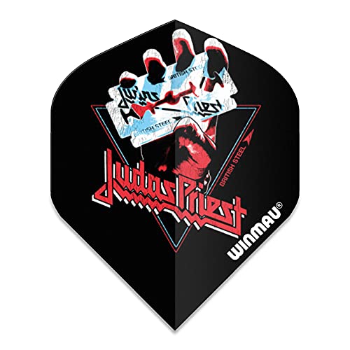 WINMAU Rock Legends Judas Priest Blade Rhino Extra Thick Dart Flights - 1 Satz pro Packung (Insgesamt 3 Flüge)