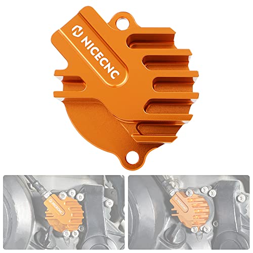 NICECNC Engine Oil Filter Cap Cover Kompatibel mit KTM 690 Enduro R/SMC R/Duke 2012-2023,Husqvarna 701 Enduro/Supermoto/Vitpilen/Svartpilen 2016-2023,GasGas 700 ES/SM 2022-2023,Orange