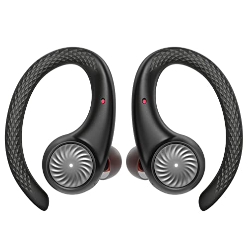 Bluetooth Kopfhörer Sport, Tribit IPX8 Waterproof by SGS und 65 Std. mit Anti-Bakterien-Ohrstöpsel Bluetooth 5.2 Kopfhörer Kabellos mit Transparenz-Modus zu hören True Sound von apt-X und CVC 8.0