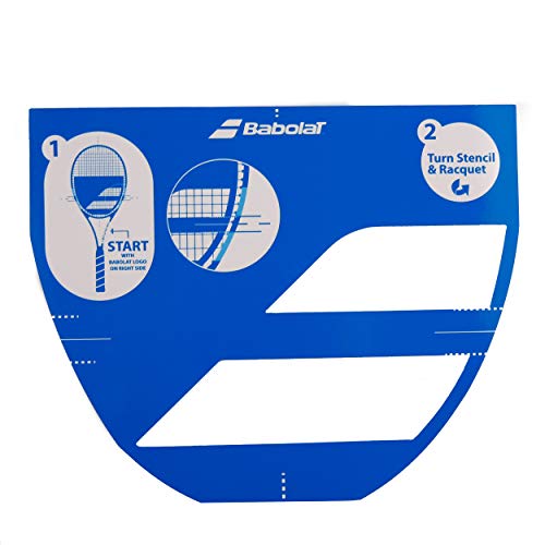 Babolat 860109 Schablone Logo Tennis Zubehör, Erwachsene, Unisex, Mehrfarbig (Mehrfarbig), Einheitsgröße