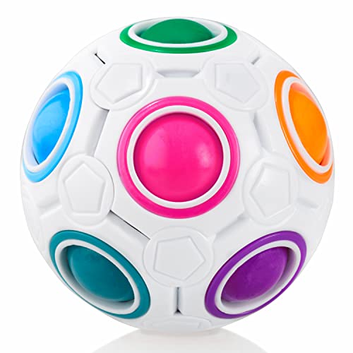 CUBIDI® Original Regenbogenball | Geschicklichkeitsspiel für Kinder und Erwachsene | Spannendes Knobelspiel für Mädchen und Jungen ab 6 Jahren | fördert räumliches Denken, Logik und Vorstellungskraft