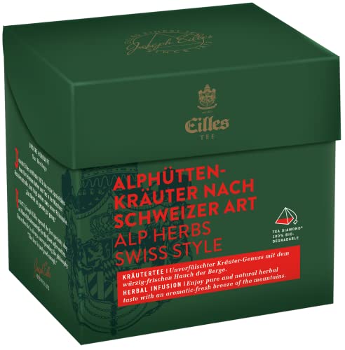 Tea Diamonds ALPHÜTTENKRÄUTER nach Schweizer Art von Eilles, 20er Box