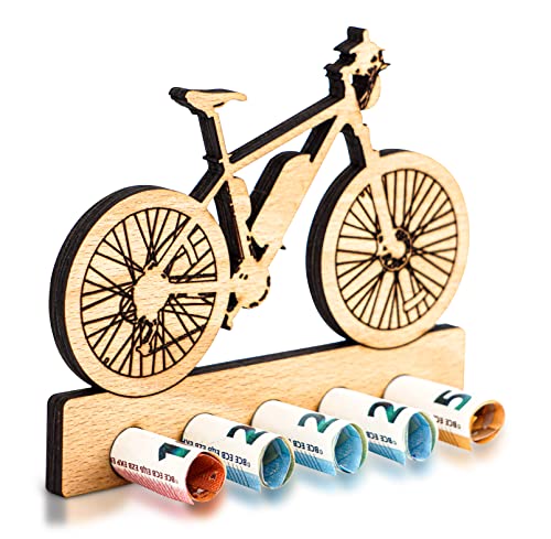 DARO Design - E-Bike, Mountainbike - Geldgeschenk Holz