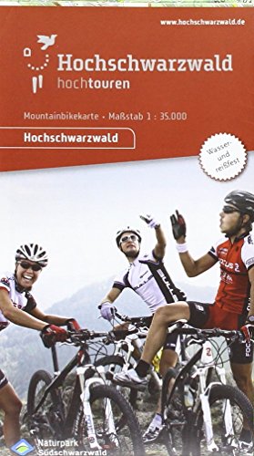 Hochtouren MTB-Karte Hochschwarzwald: Maßstab 1:35000, wasser-und reissfest mit 13 Tourenkärtchen: Wasser und reißfest. Mit 13 Tourenkärtchen