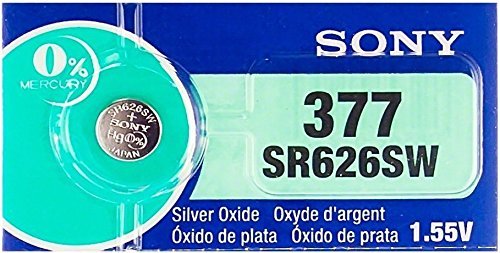 1 Sony SR626SW Spezielle Uhr und Ausrüstung Batterie 377