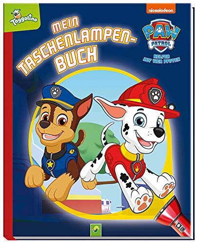 Paw Patrol - Mein Taschenlampenbuch: Mit Folienseiten und wiederverstaubarer Taschenlampe. Für Kinder ab 4 Jahren