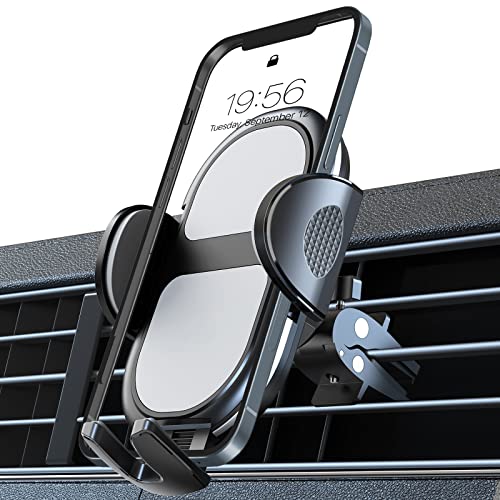 Amazon Brand - Eono Handyhalterung Auto Lüftung, Stabil Handy Halterung fürs Auto mit 360° Drehbar, Universal KFZ Handyhalter Smartphone Halterung Auto Kompatibel mit iPhone Samsung Galaxy Huawei GPS