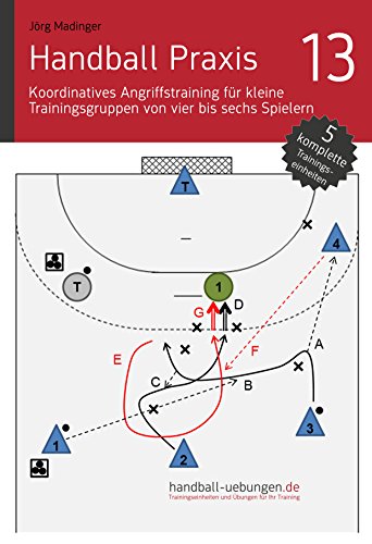 Koordinatives Angriffstraining für kleine Trainingsgruppen von vier bis sechs Spielern (Handball Praxis 13)