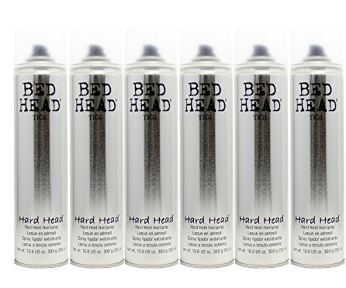 Tigi Bedhead Hard Head Hairspray (6 Pack) by TIGI