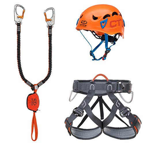 Climbing Technology Unisex – Erwachsene Kit Ferrata Plus Galaxy Set, Mehrfarbig, Einheitsgröße