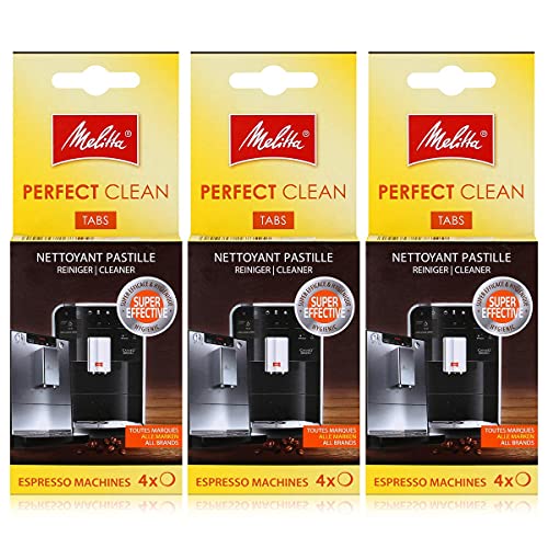 Melitta Perfect Clean Espresso Machines ReinigungsTabs 4x1,8g (3er Pack)