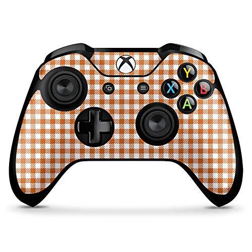 Skin kompatibel mit Microsoft Xbox One X Controller Aufkleber Folie Sticker Karo Picknick Decke