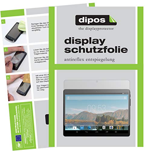 dipos I 2X Schutzfolie matt kompatibel mit Artizlee 10 Zoll (10.1 Zoll) Tablet PC ATL-21 Folie Displayschutzfolie