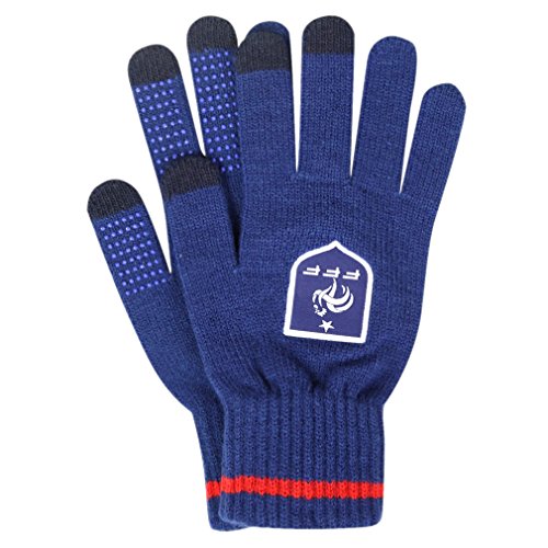 French Football Federation Herren Handschuhe Gr. L/XL, blau