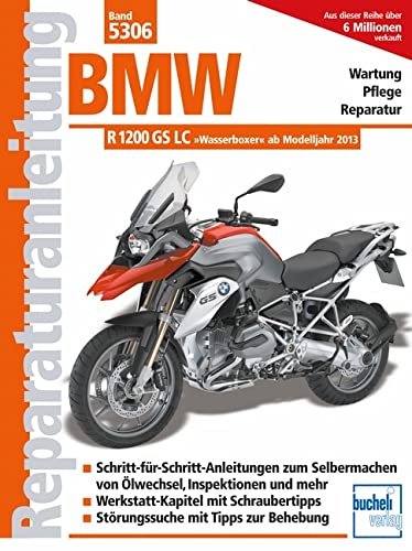 BMW R 1200 GS: Wartung, Pflege, Reparatur. Schritt-für-Schritt- Anleitungen zum Selbermachen von Ölwechsel, Inspektionen und mehr. Werkstatt-Kapitel ... Störungssuche mit Tipps zur Behebung
