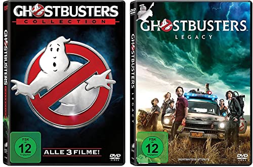 Ghostbusters 1+2+Answer The Call+Legacy / Alle 4 Teile [DVD Set]