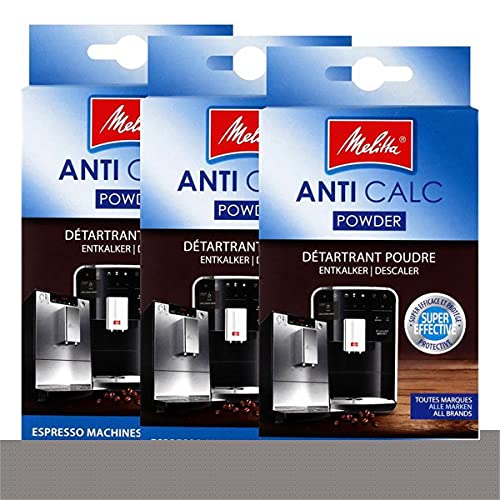 3x Melitta Anticalc Espresso Machines