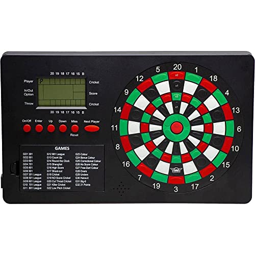 Bull´s NL Dart Touch Scorer Dart Electronik Scoreboard Touchpad Punktezähler bis zu 32 Spielvarianten für 8 Spieler