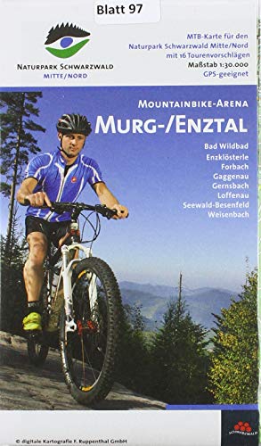 Mountainbike-Arena Murg-/Enztal: Maßstab 1:30000