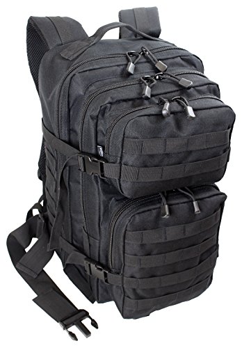 Extrem Großer Rucksack 50 Liter Backpack Outdoor Robuster Multifunktions Military Rucksack für Backpacker Farbe Schwarz