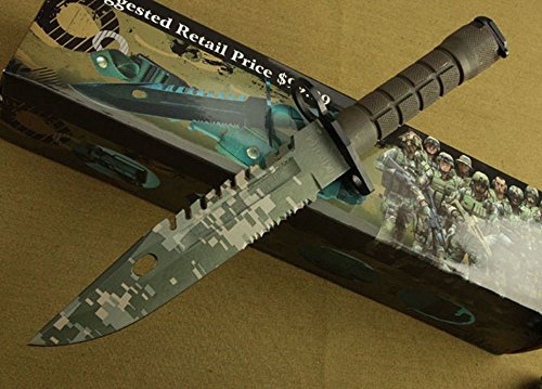 REGULUS KNIFE US-Militärregierung eingerichtete Art der Tarnung M9 Bajonett Kampfmesser Armee Ausrüstung