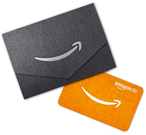 Amazon.de Geschenkkarte in Geschenkkuvert (Schwarz)