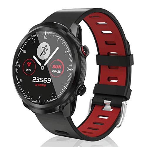 CatShin SmartWatch,Smart Watch Touchscreen Fitness-Tracker wasserdichte Uhr mit Herzfrequenzmesser Schrittzähler Schlafmonitor Stoppuhr für Männer und Frauen kompatibel mit Android iOS (Gray)
