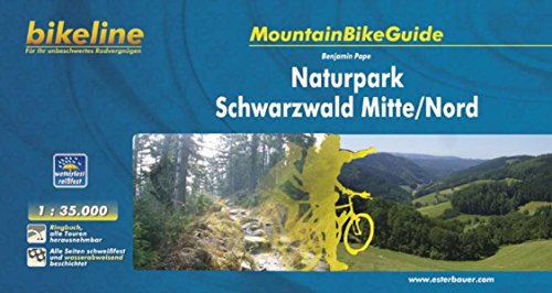 Mountainbikeguide Naturpark Schwarzwald Mitte/Nord, 1:35 000, wetterfest/reißfest