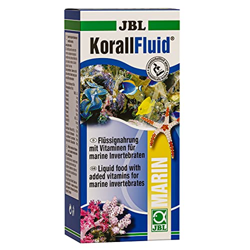 JBL KorallFluid 31000 Flüssignahrung mit Vitaminen für Korallen, Fluid 100 ml